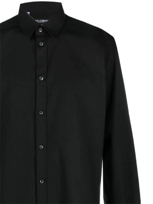 Long-sleeve cotton-blend shirt Dolce & Gabbana | G5EJ0TGG826N0000